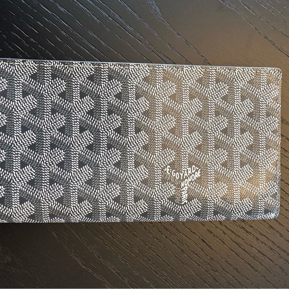 Goyard grey long portfolio wallet. Excellent condition. - Picture 2 of 4